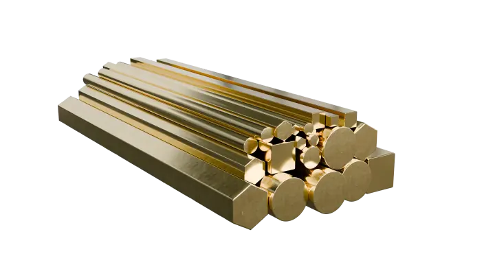 Latão - imagem 3D